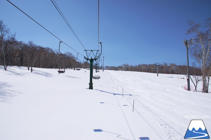 小樽天狗山ロープウェイスキー場 積雪たっぷり！絶景春スキー☆